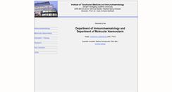 Desktop Screenshot of molecular-haemostasis.de